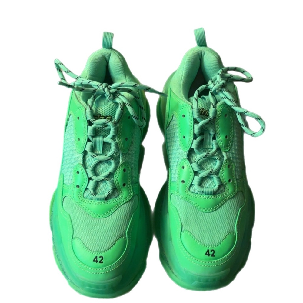 Balenciaga Green Sneakers